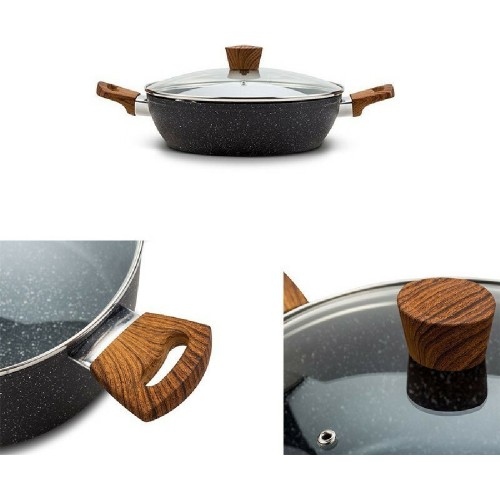 ΗΜΙΧΥΤΡΑ NAVA NATURE 10-144-130 (28CM / 4LT / STONE BLACK)